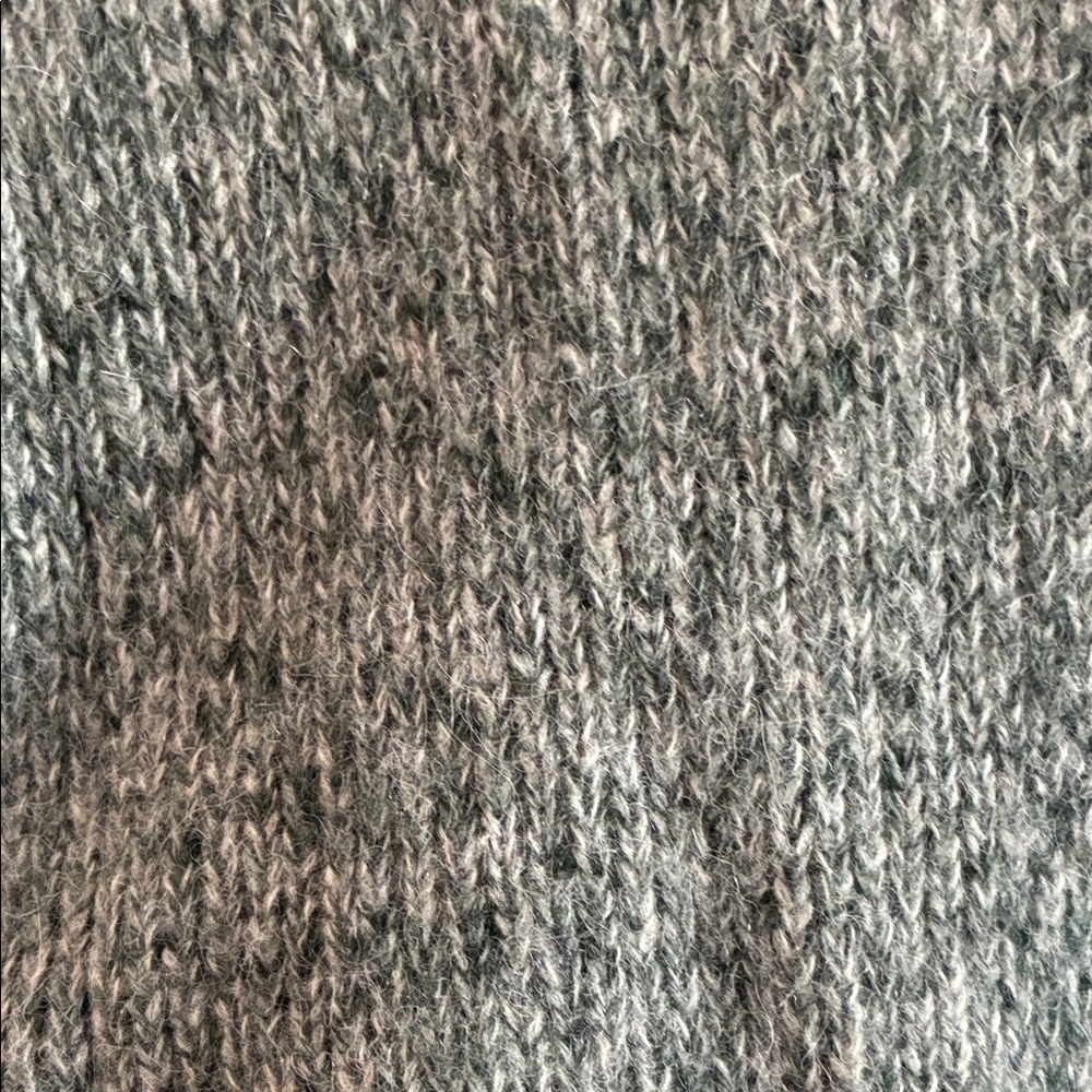 COS Green Heathered Cowl Neck Sweater - Picture 13 of 14